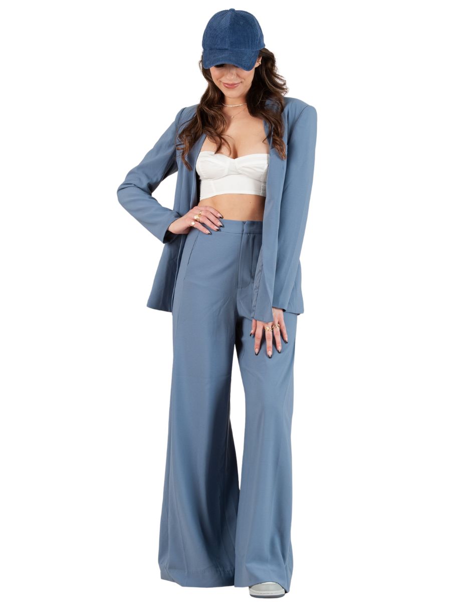 IRIS WIDE LEG PANT-ROBIN BLUE