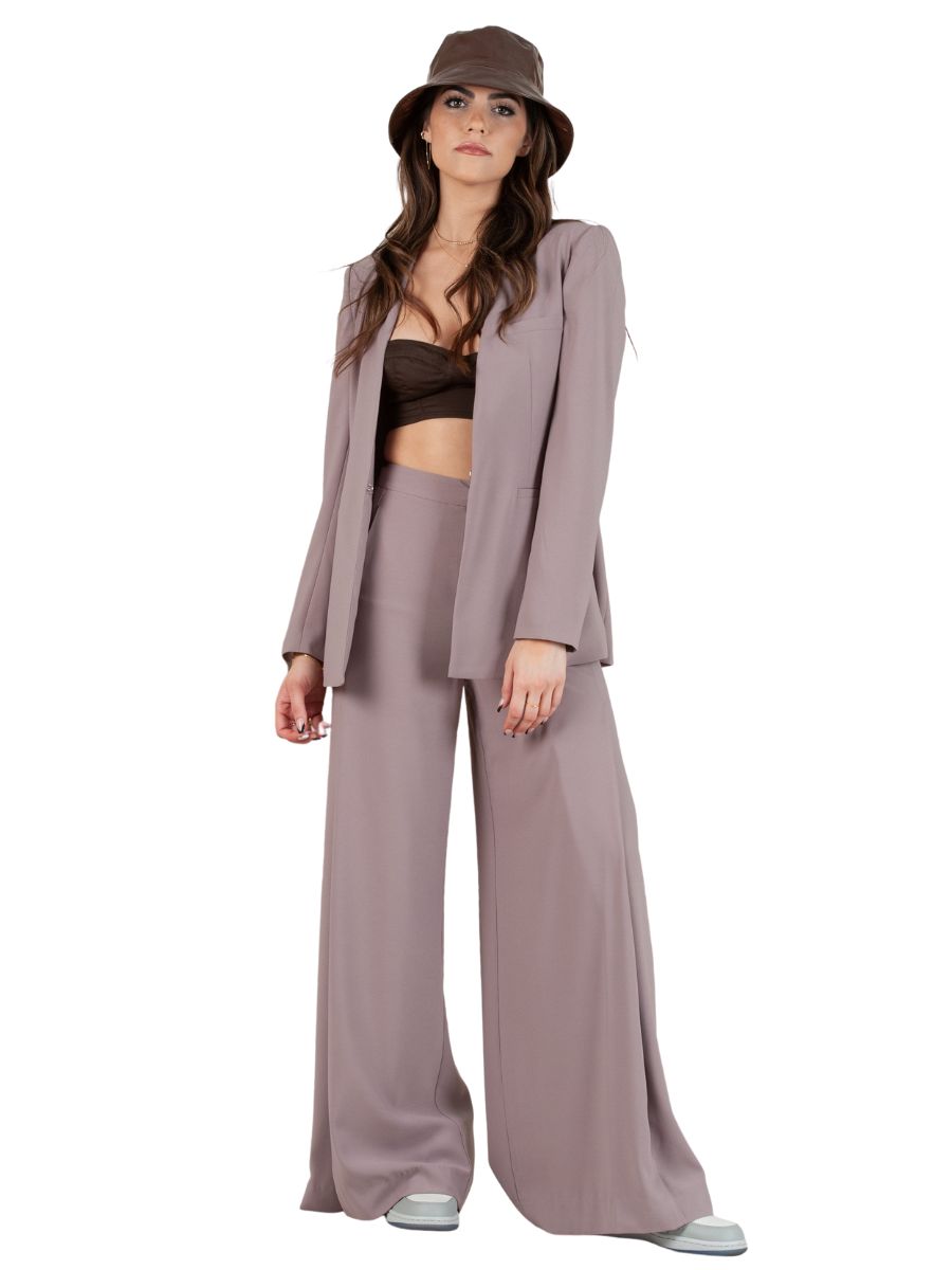 IRIS WIDE LEG PANT-WISTERIA