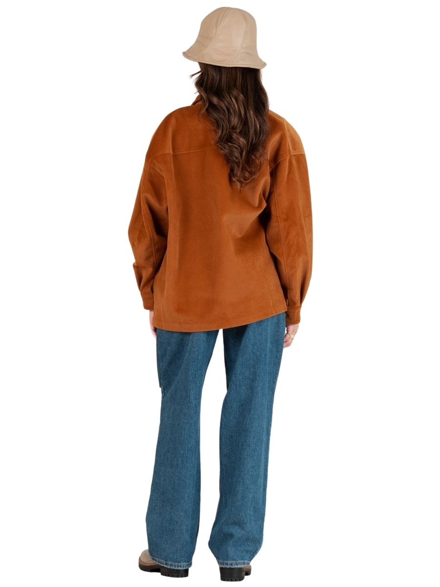 Women's Solid Shacket