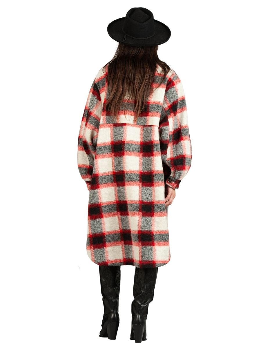 TANANA SHACKET-BRW PLAID