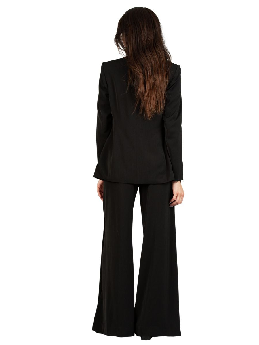 IRIS WIDE LEG PANT-NOIR