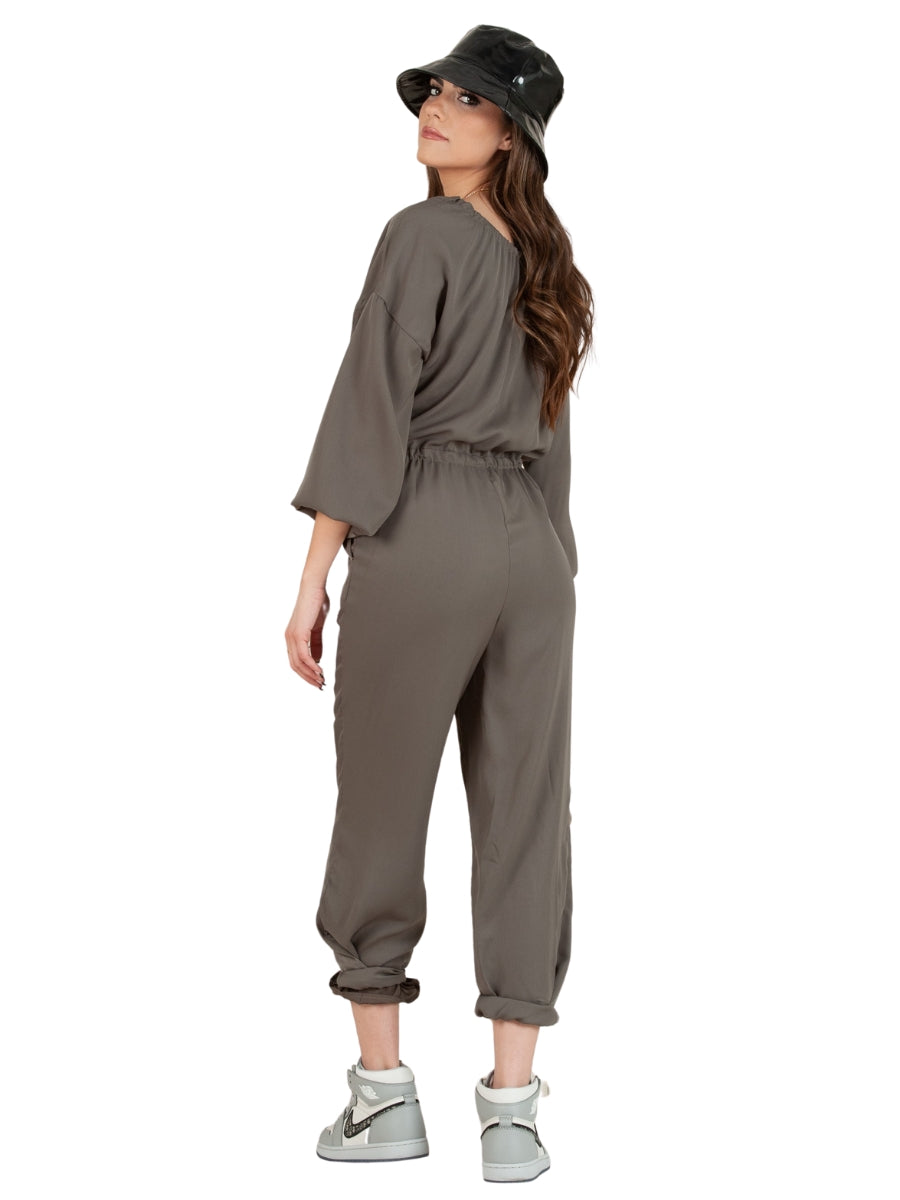 LEIA JUMPSUIT-MOSS