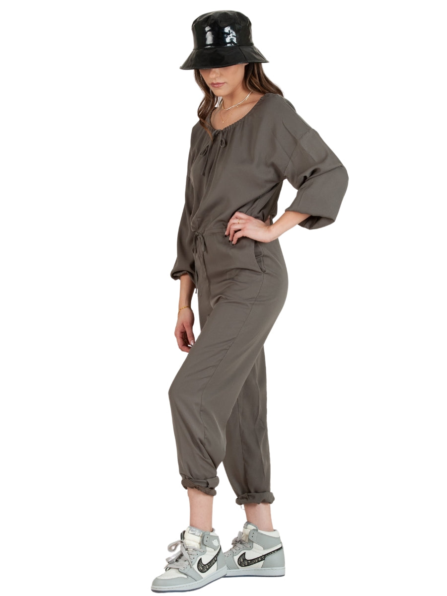 LEIA JUMPSUIT-MOSS