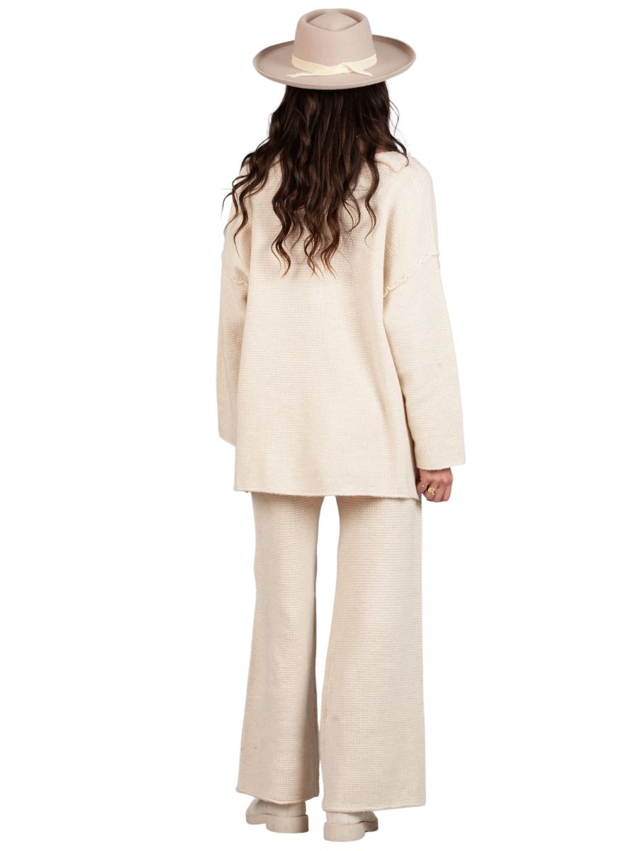 RHYE SWEATER PANTS-WARM VANILLA