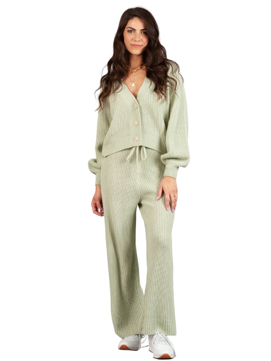 Ribbed sweater hotsell set