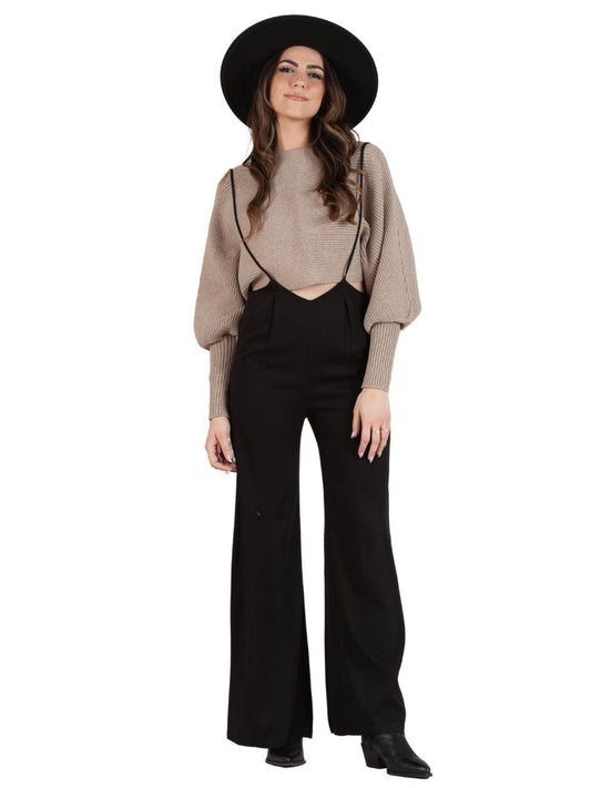 JORDAN JUMPSUIT-BLACK