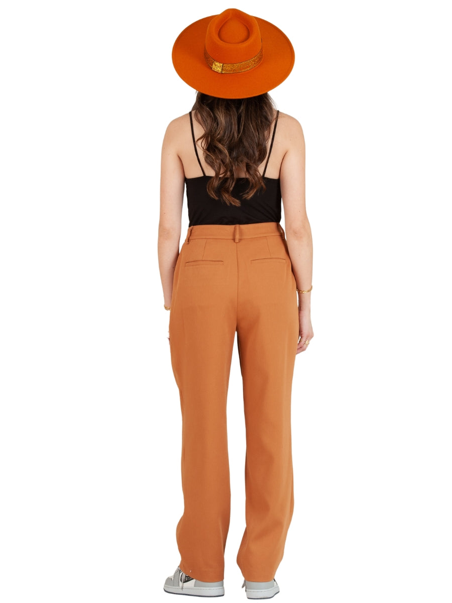 KELSIE DRAPE CAMI-BLACK