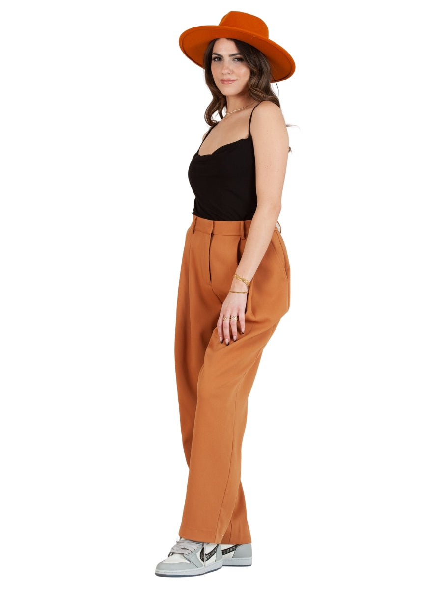 KELSIE DRAPE CAMI-BLACK