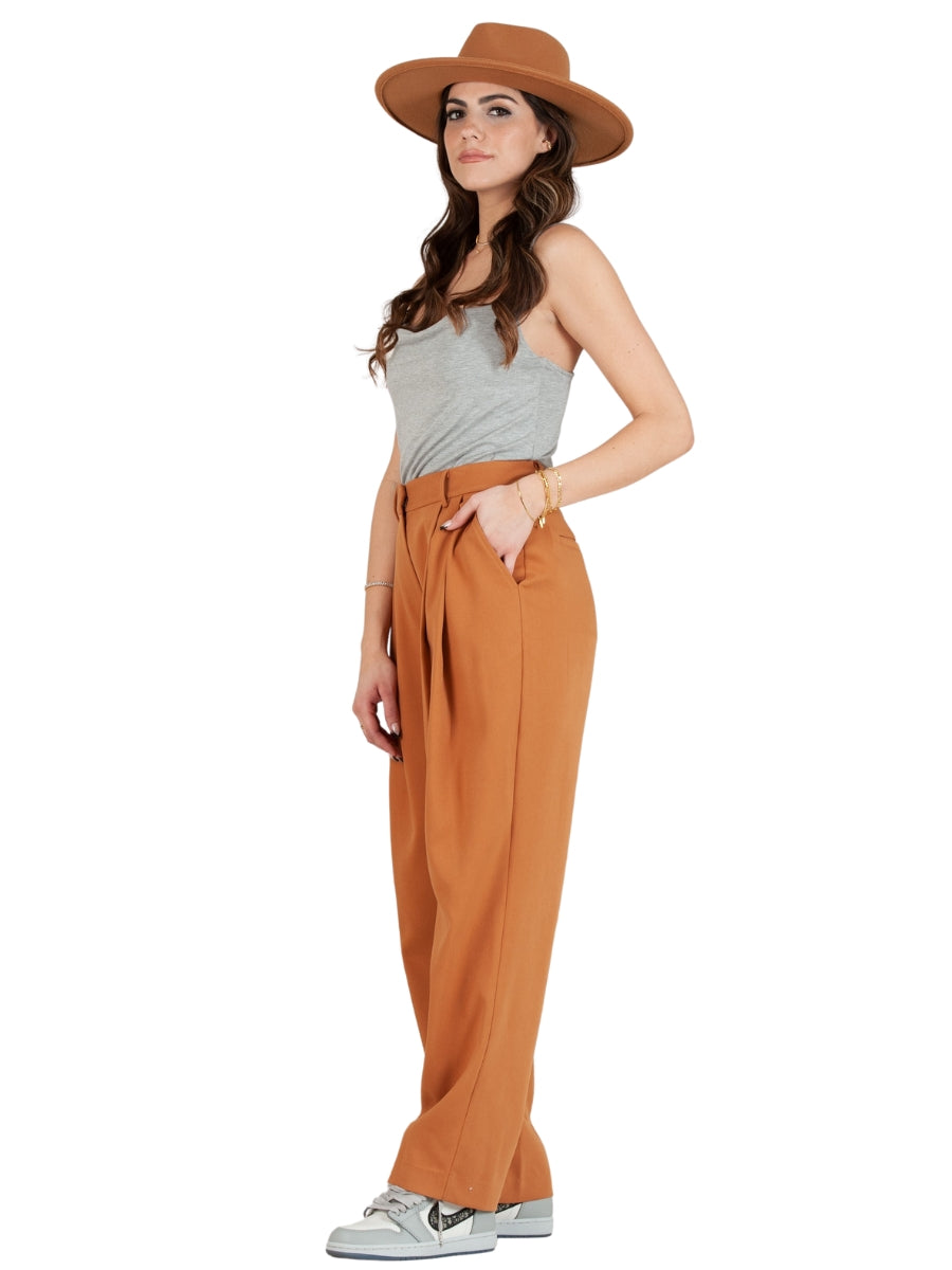 KELSIE DRAPE CAMI-HEATHER GREY