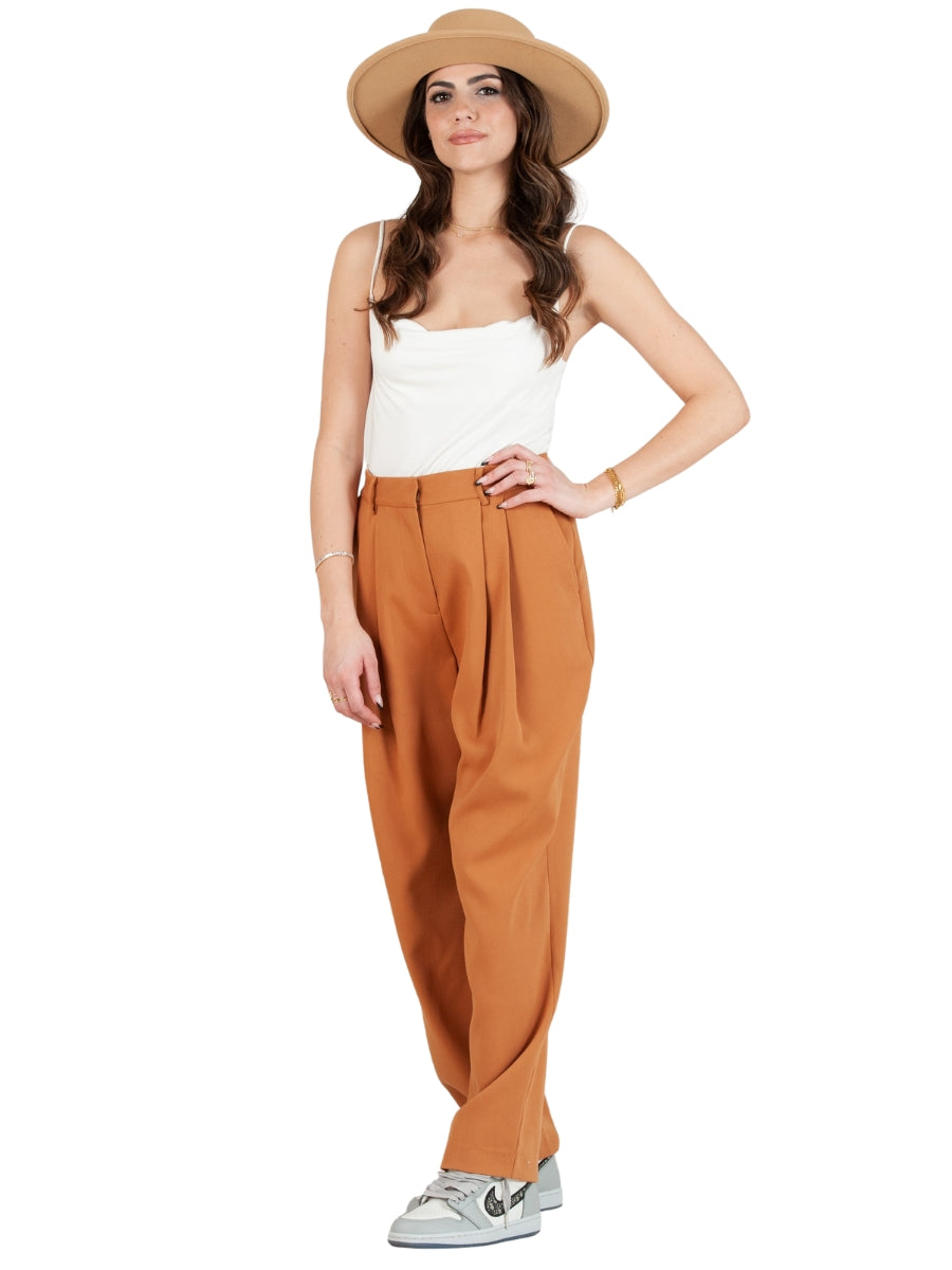 KELSIE DRAPE CAMI-OFF WHITE