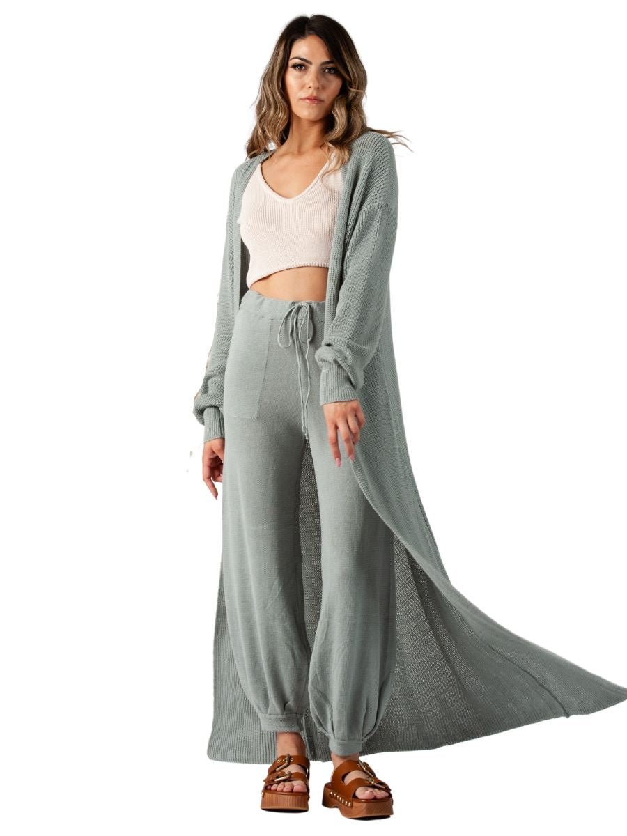 MAIA KNIT TANK-SAGE