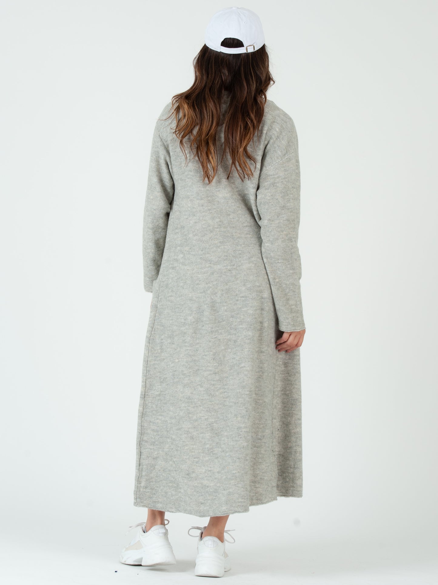 AVERY SWEATER DUSTER-H.GRAY