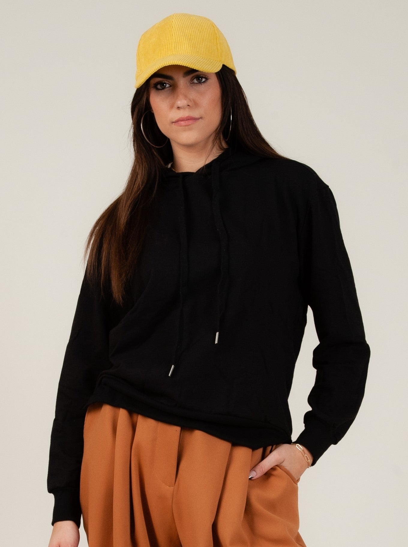 BRUGES HOODIE-BLACK