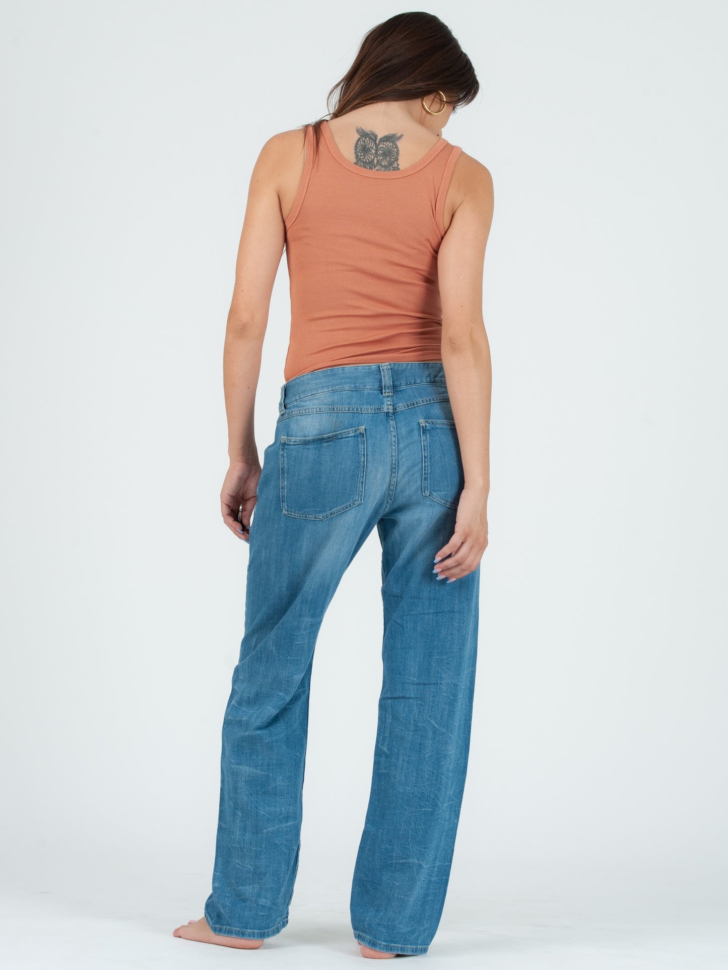 KATE CLASSIC TANK TOP-TERRACOTTA