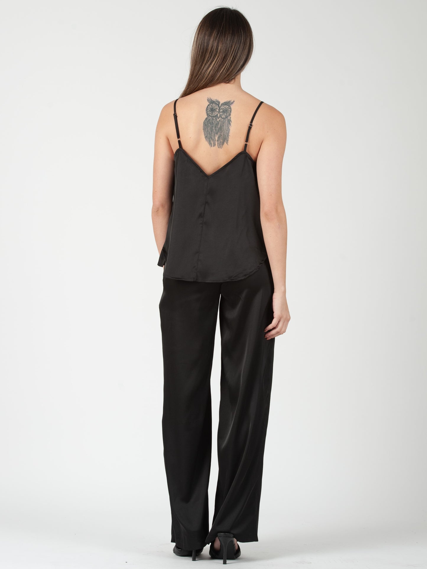 Women's Satin Cami & Pant Set