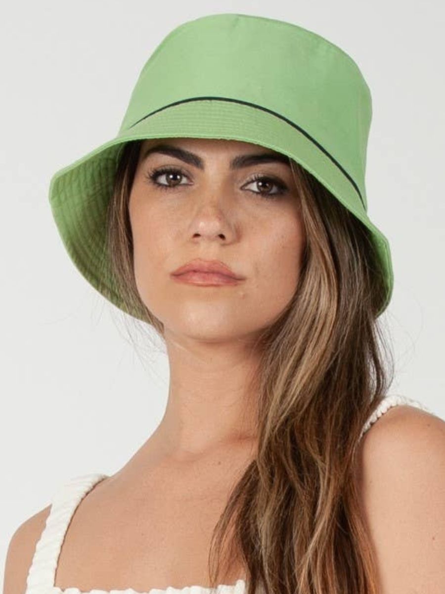 VIVA BUCKET HAT-LIME