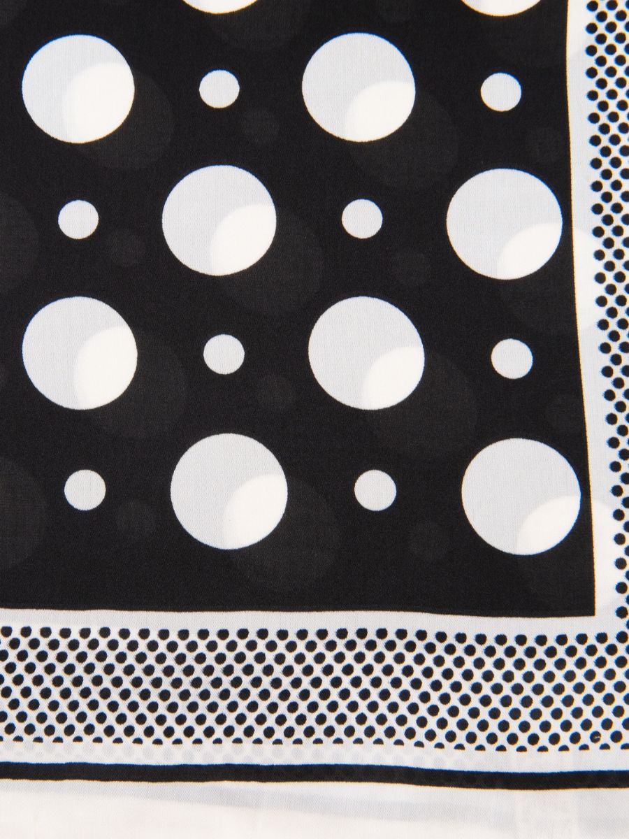 LILLY DOTTIE SCARF-BLACK
