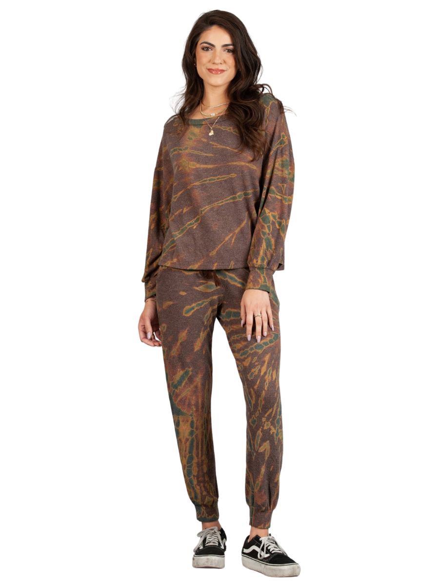 KIA KNIT JOGGER-KHAKI