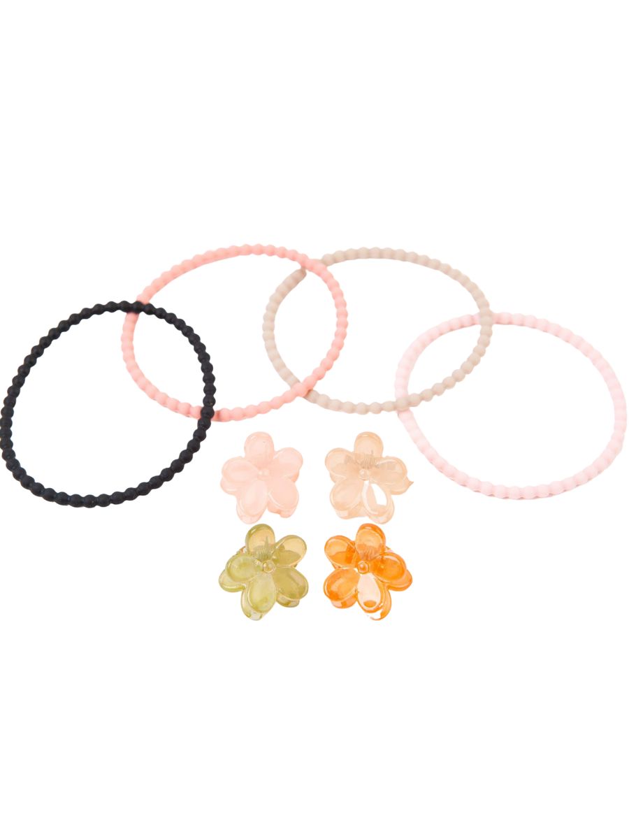 POSEY HAIR TIES+MINI CLIPS SET