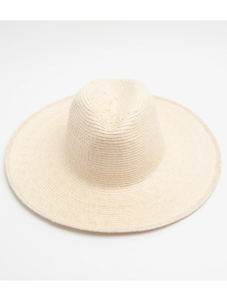 Women's Straw Wide Brim Panama Hat