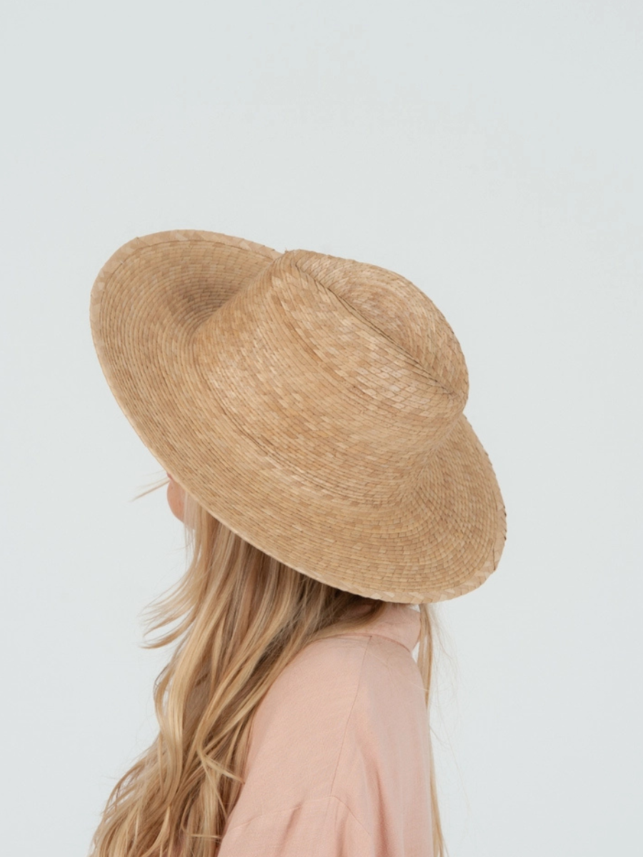 Women's Straw Wide Brim Panama Hat