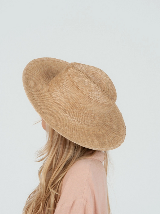 Women's Straw Wide Brim Panama Hat