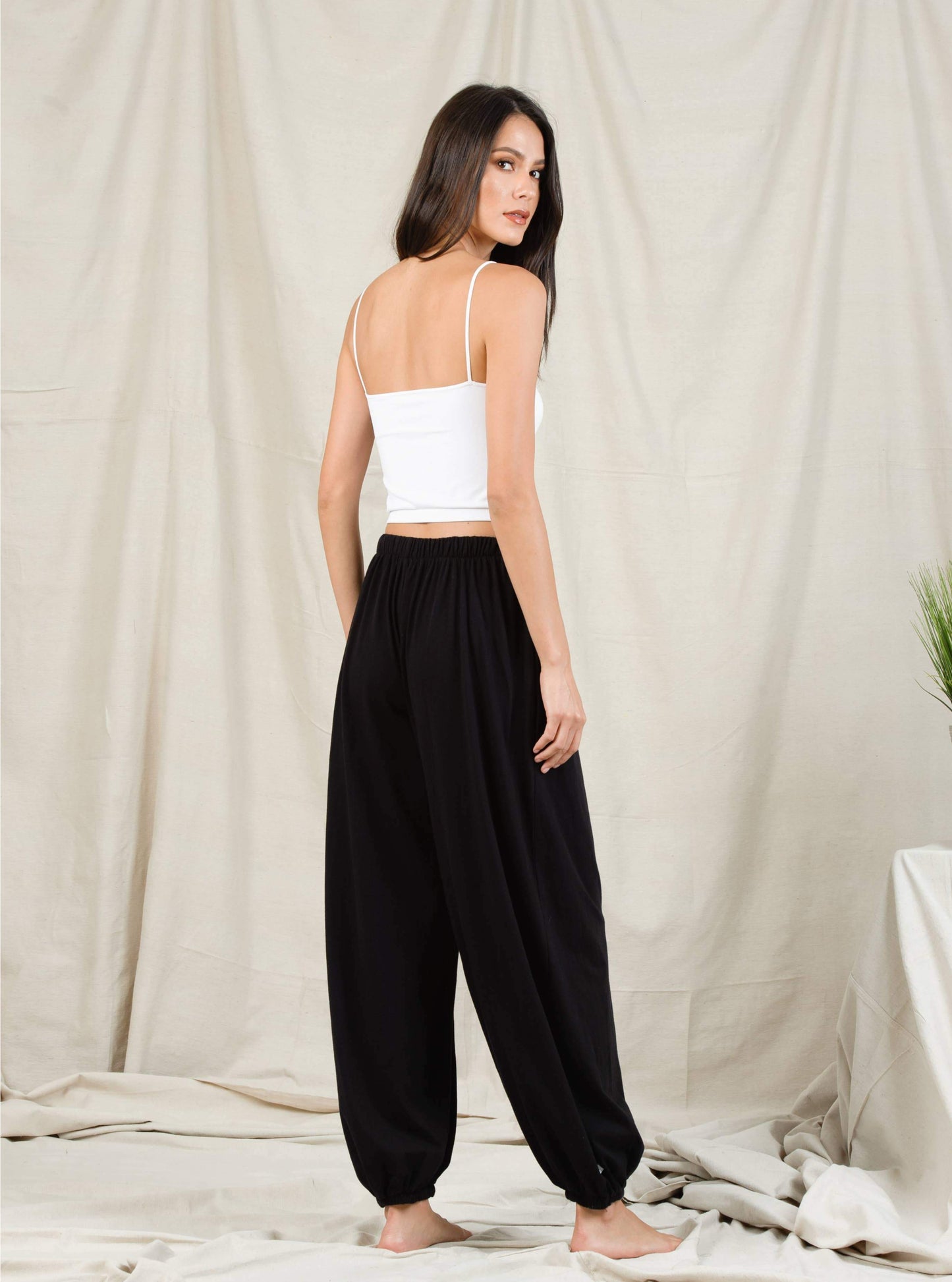 TAMMY BRAMI SEAMLESS TANK-WHITE