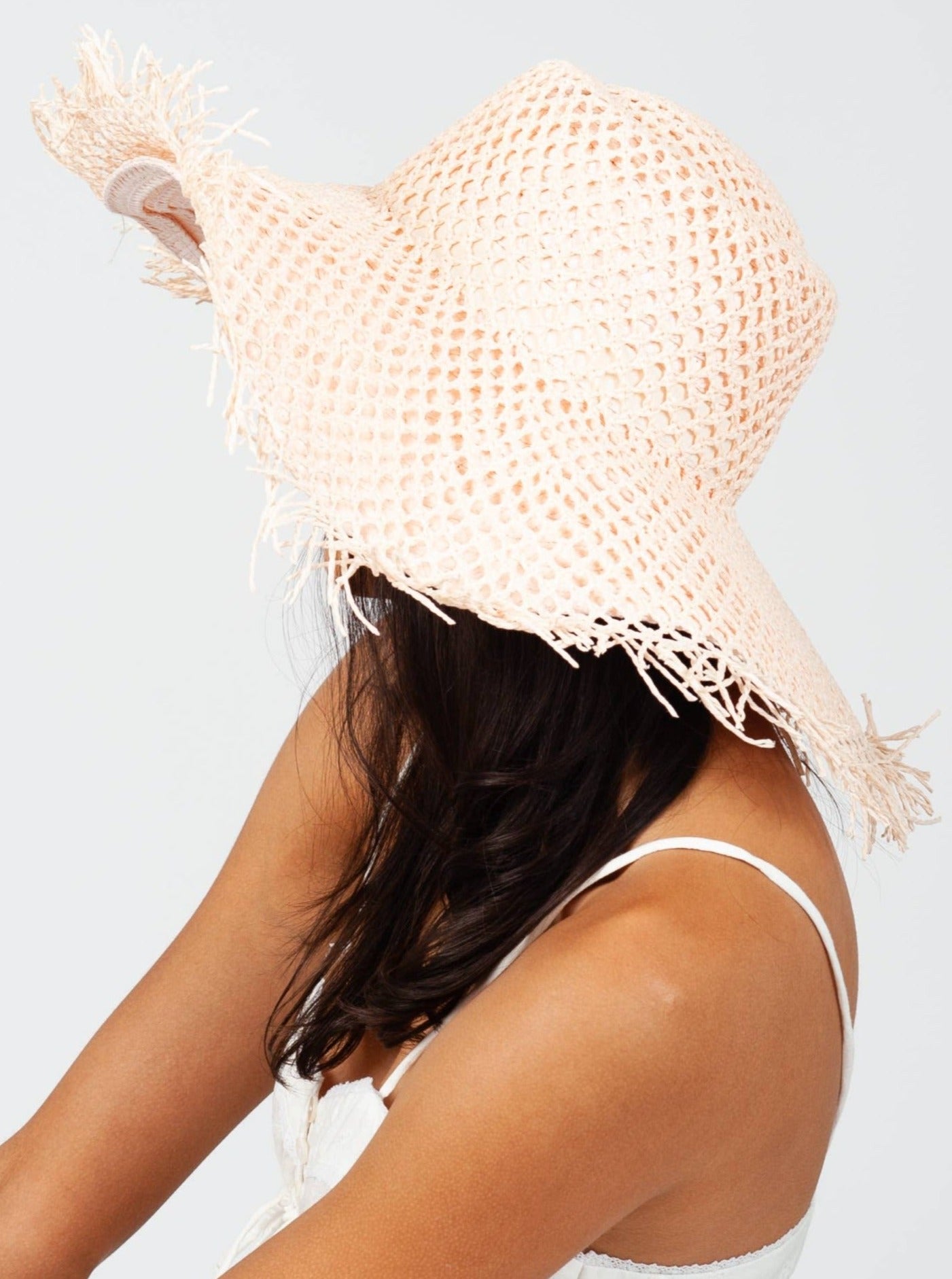 PEACH SUN HAT