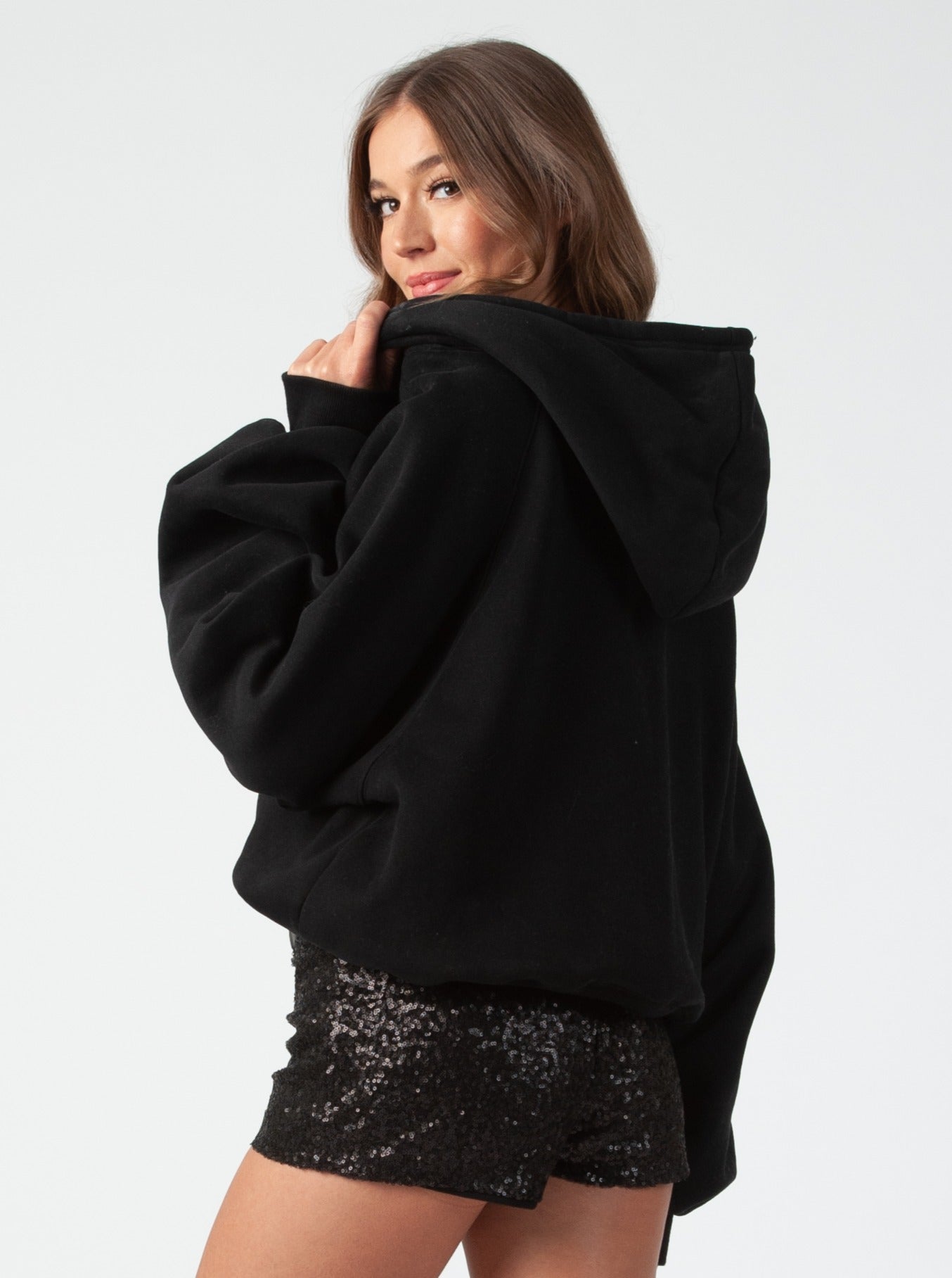 KITLU BALLOON SLEEVE HOODIE