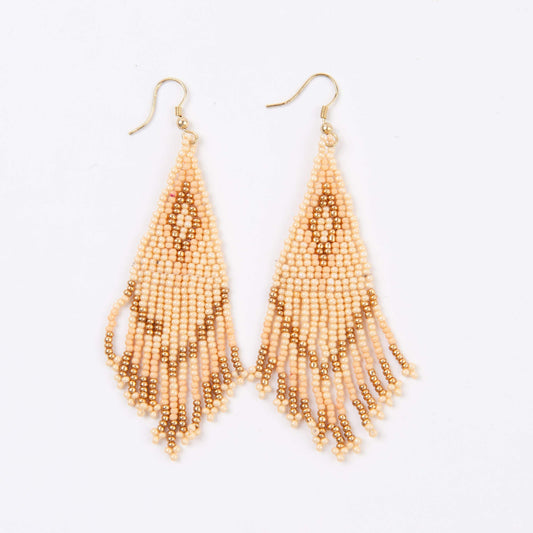 TEMPE earring - IVORY/GOLD