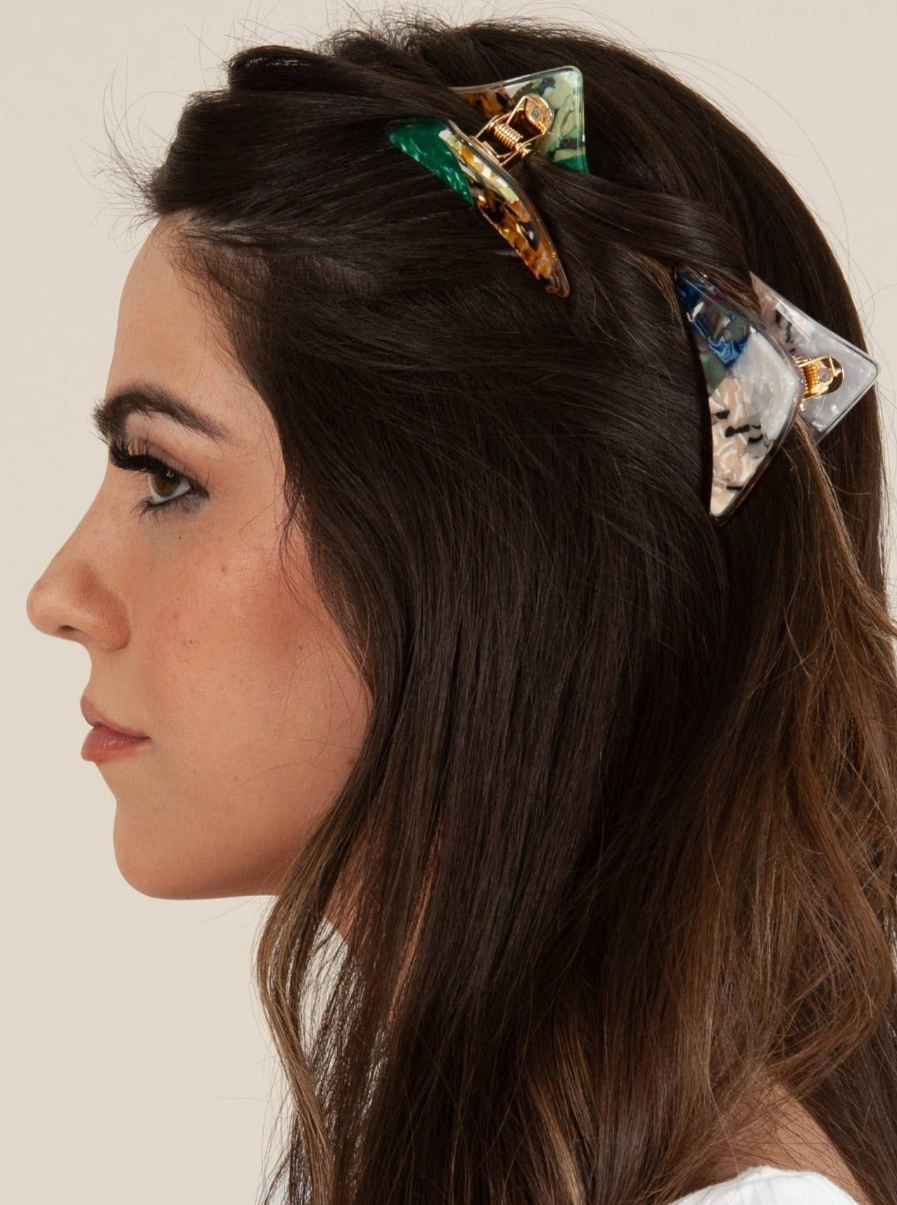 TRIANGLE HAIR CLAW