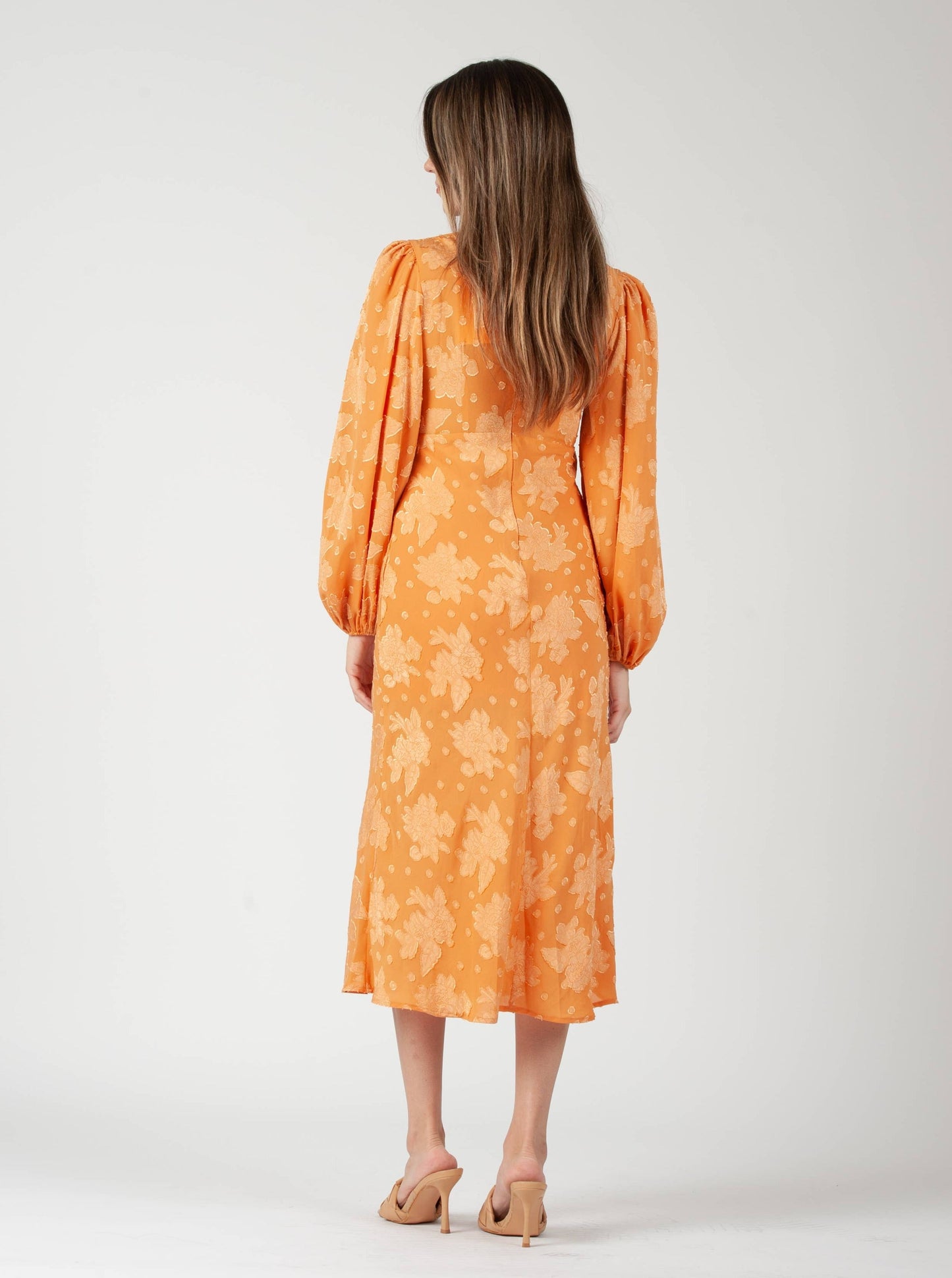 FLORAL MIDI DRESS