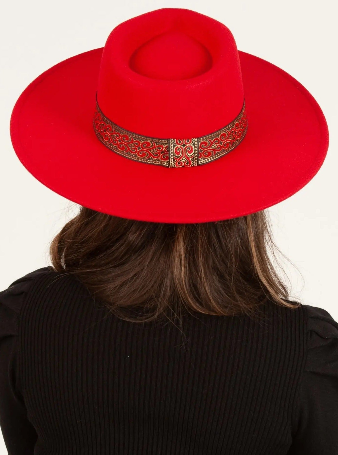 Women's Rancher Hat in Red