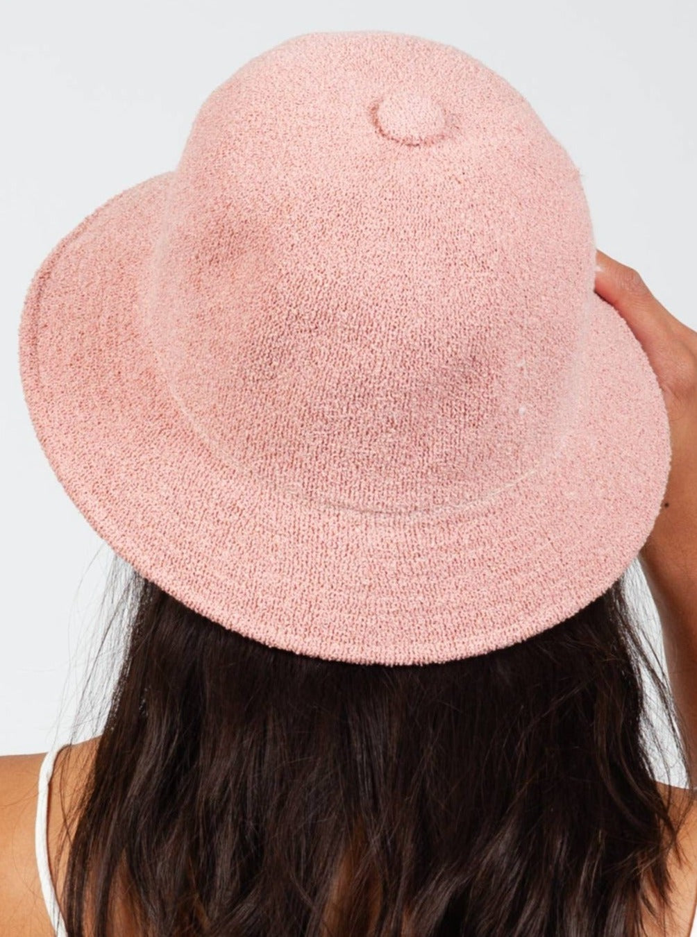 PINK BUCKET HAT