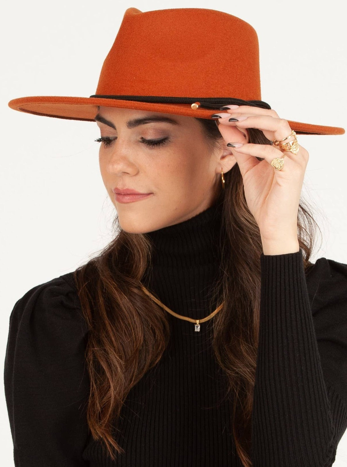 FEDORA WITH TRIM