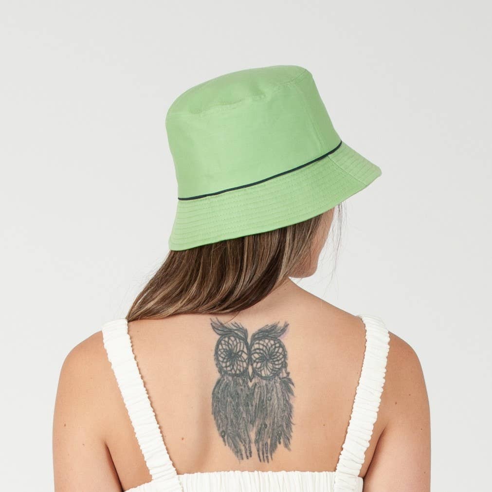 VIVA BUCKET HAT-LIME