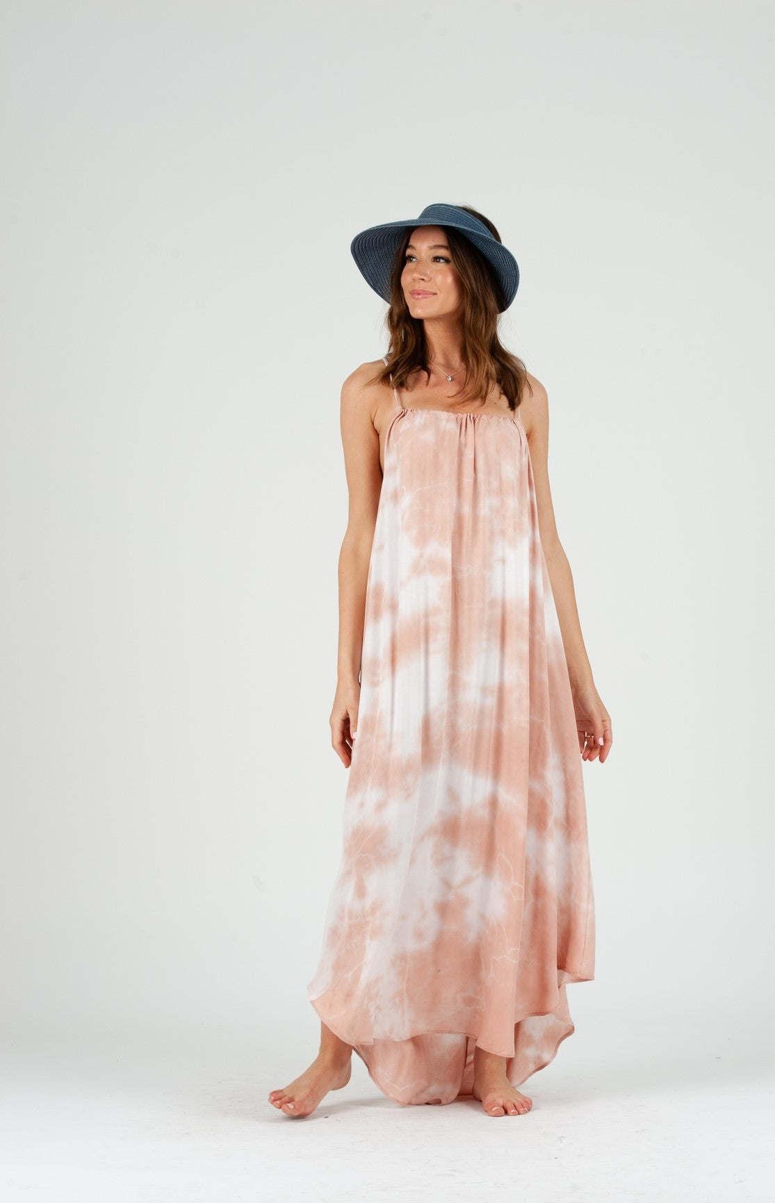 SAIGE MAXI DRESS - BLUSH