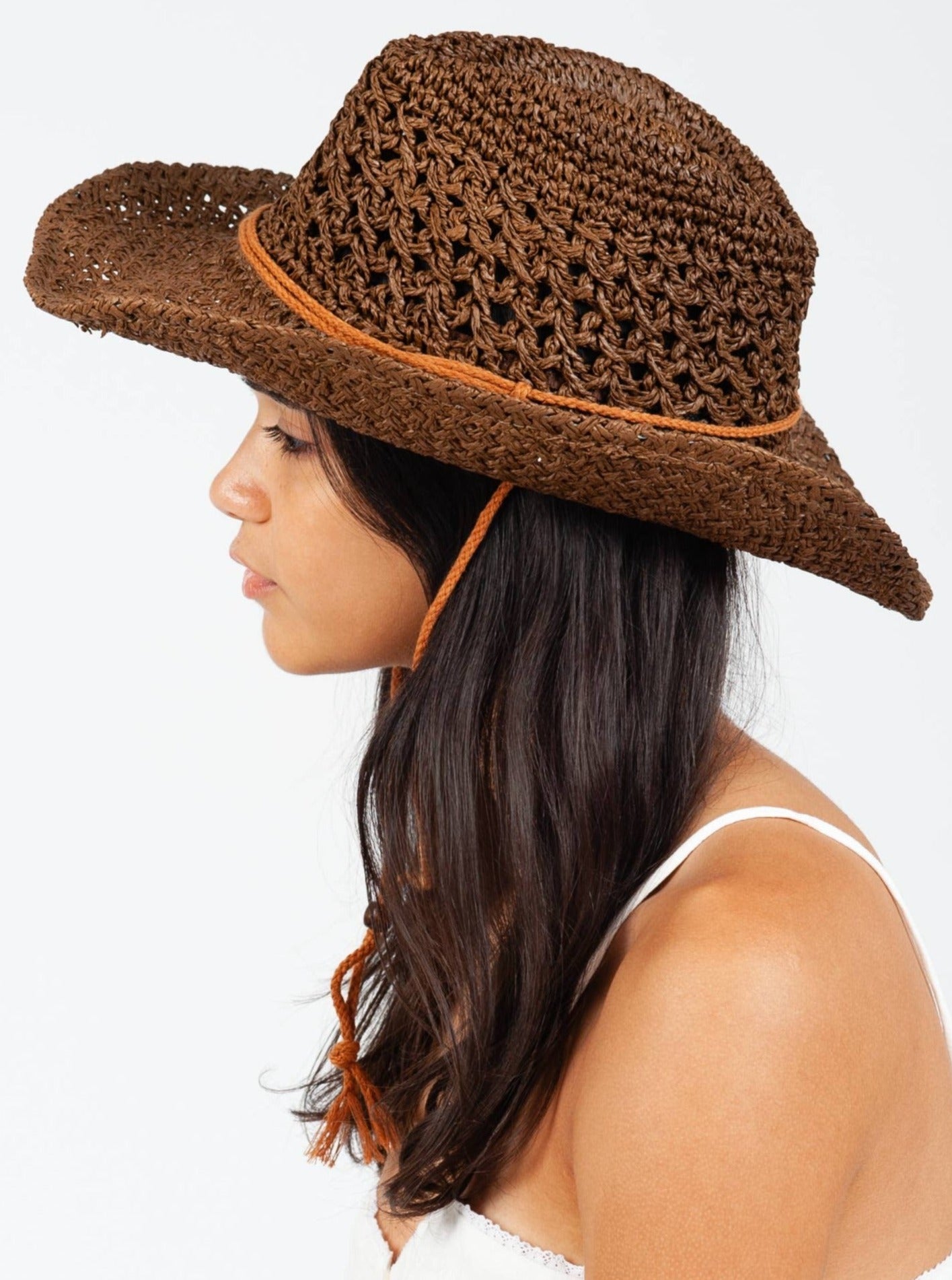 STRAW COWBOY HAT