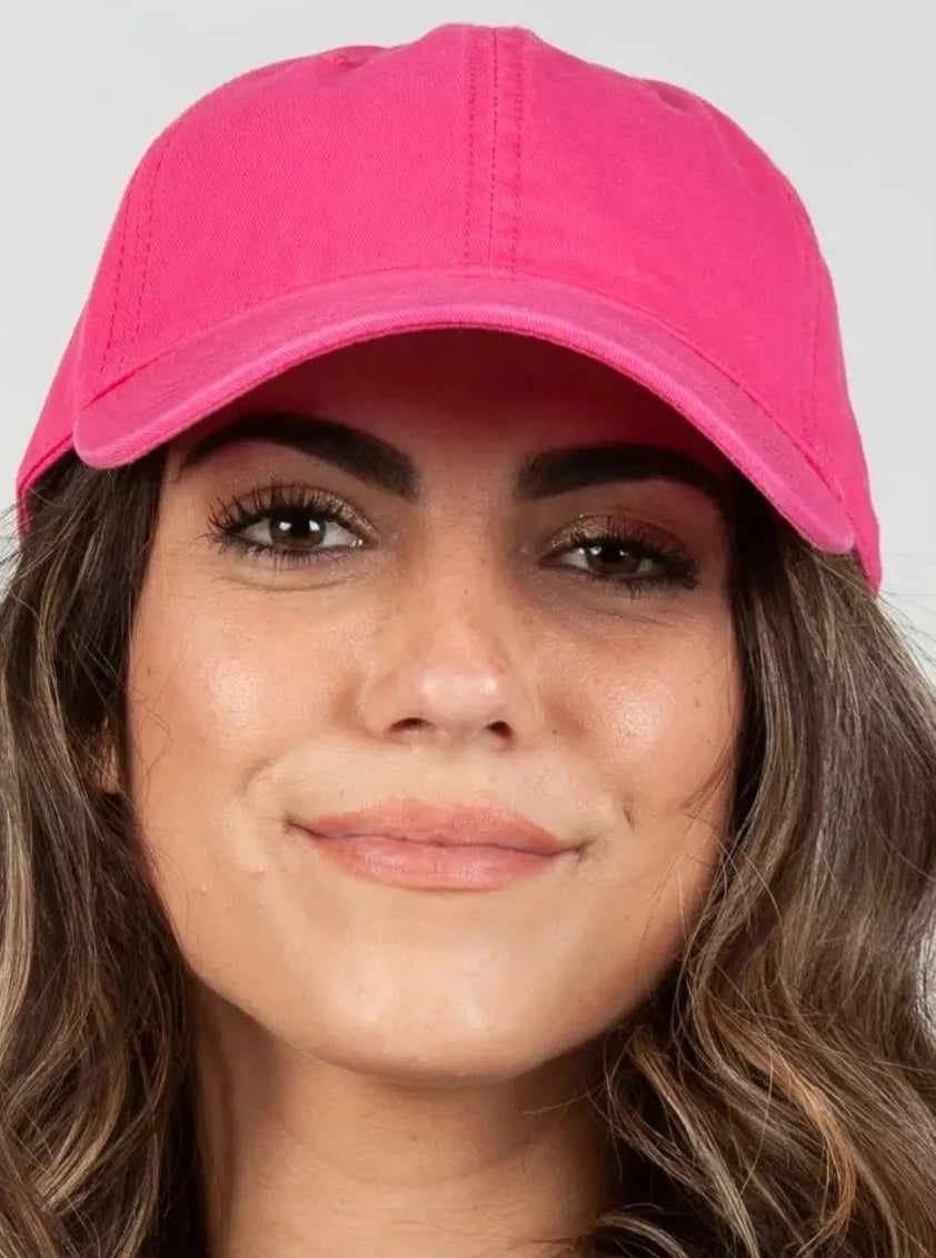 PINK BASEBALL CAP