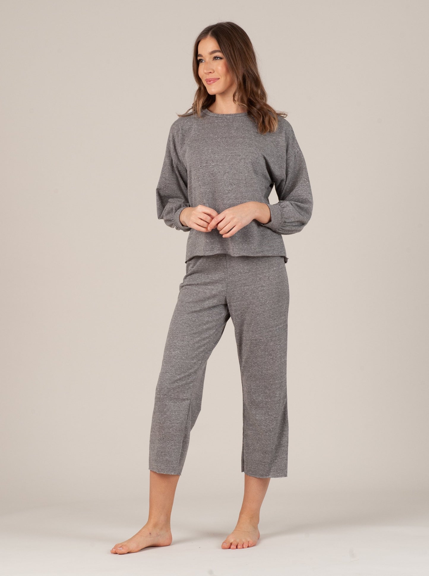 AUBRETTE SWEATPANT SET-GREY