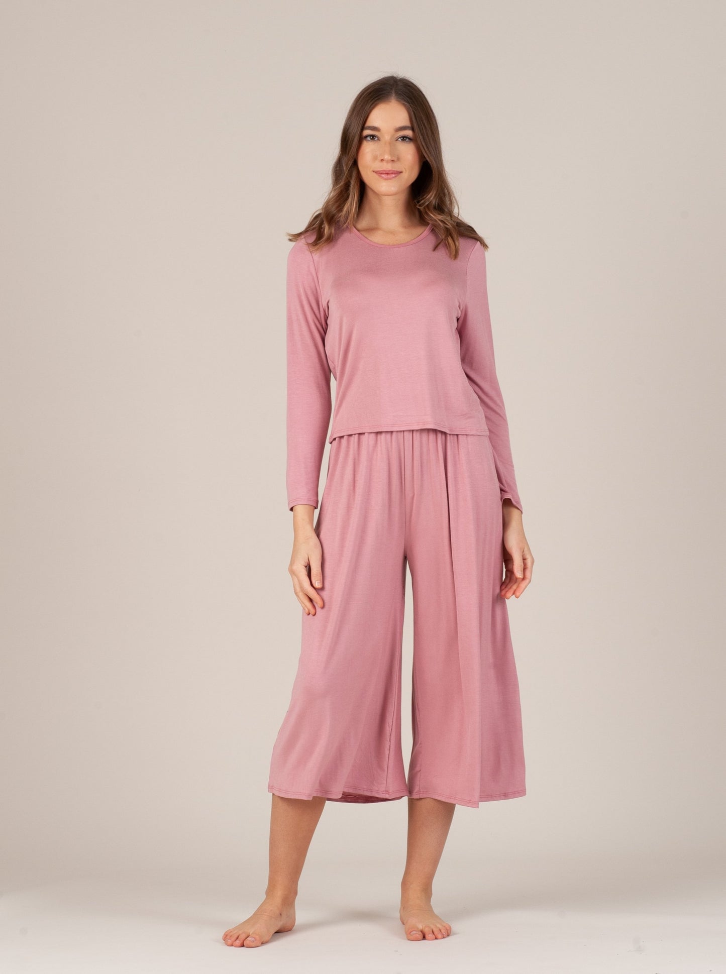 CALYPSO CULOTTE PANT-PINK