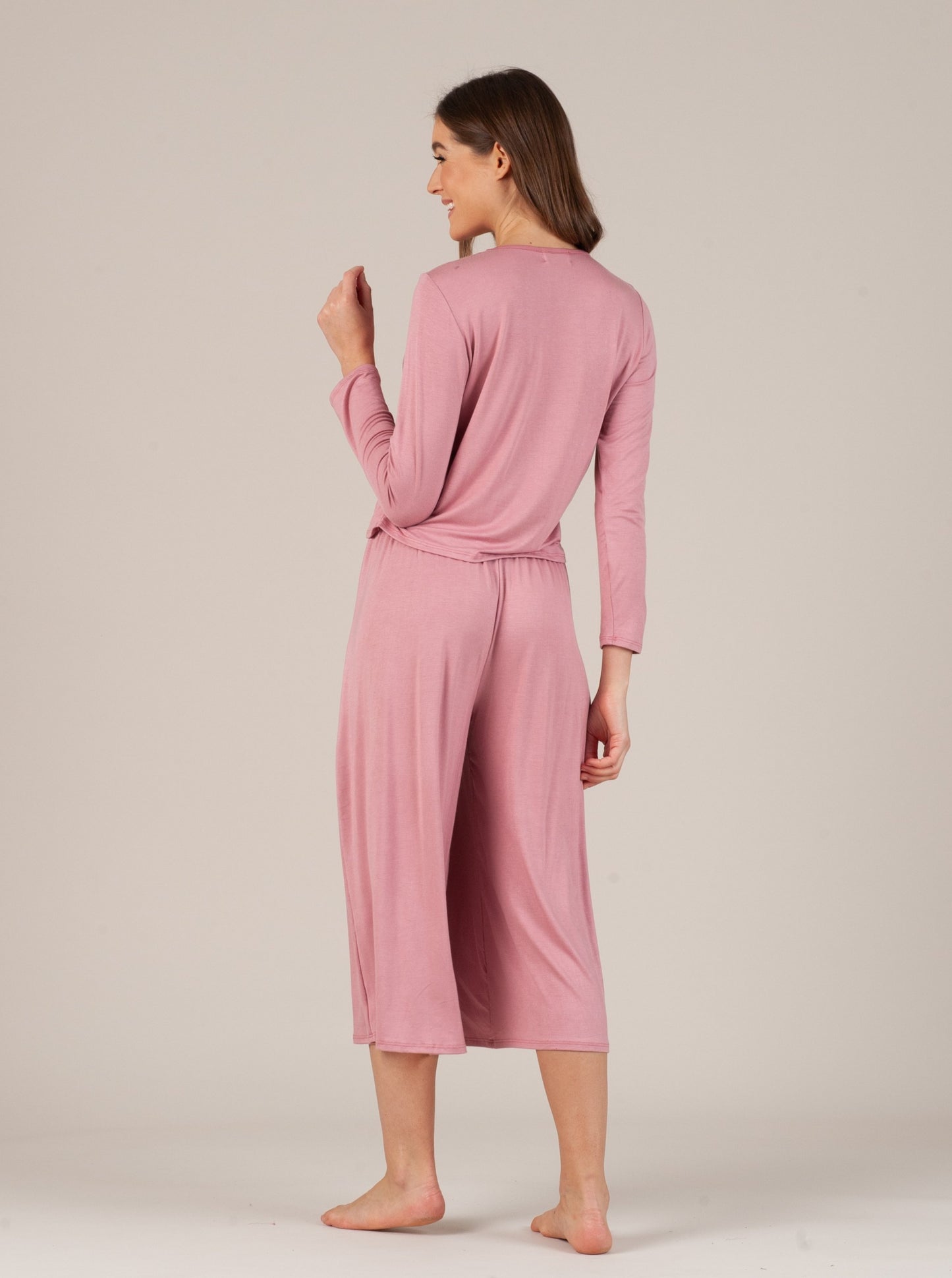 CALYPSO CULOTTE PANT-PINK