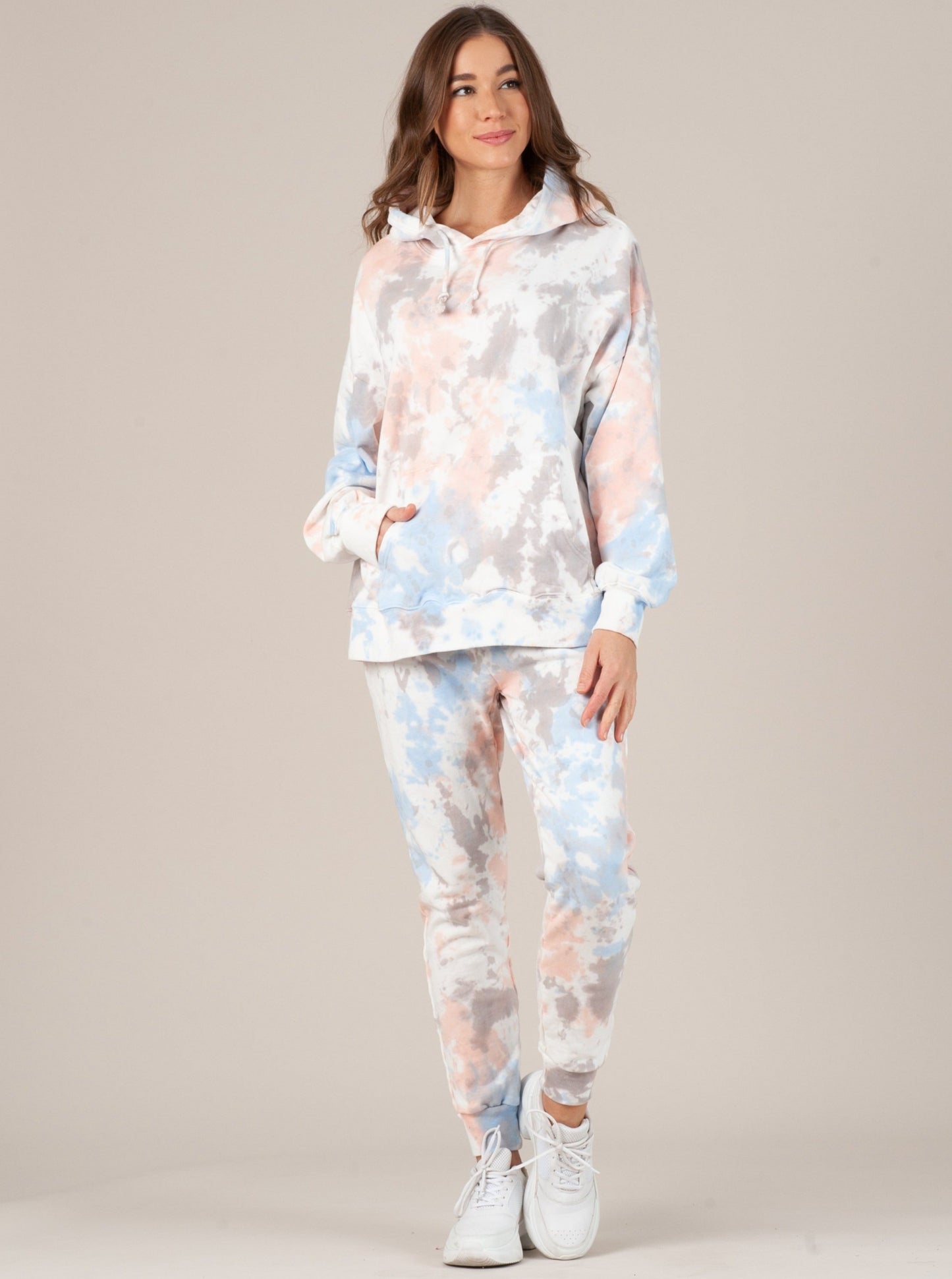 TALLY JOGGER PANTS-PINK/PUR/BLUE