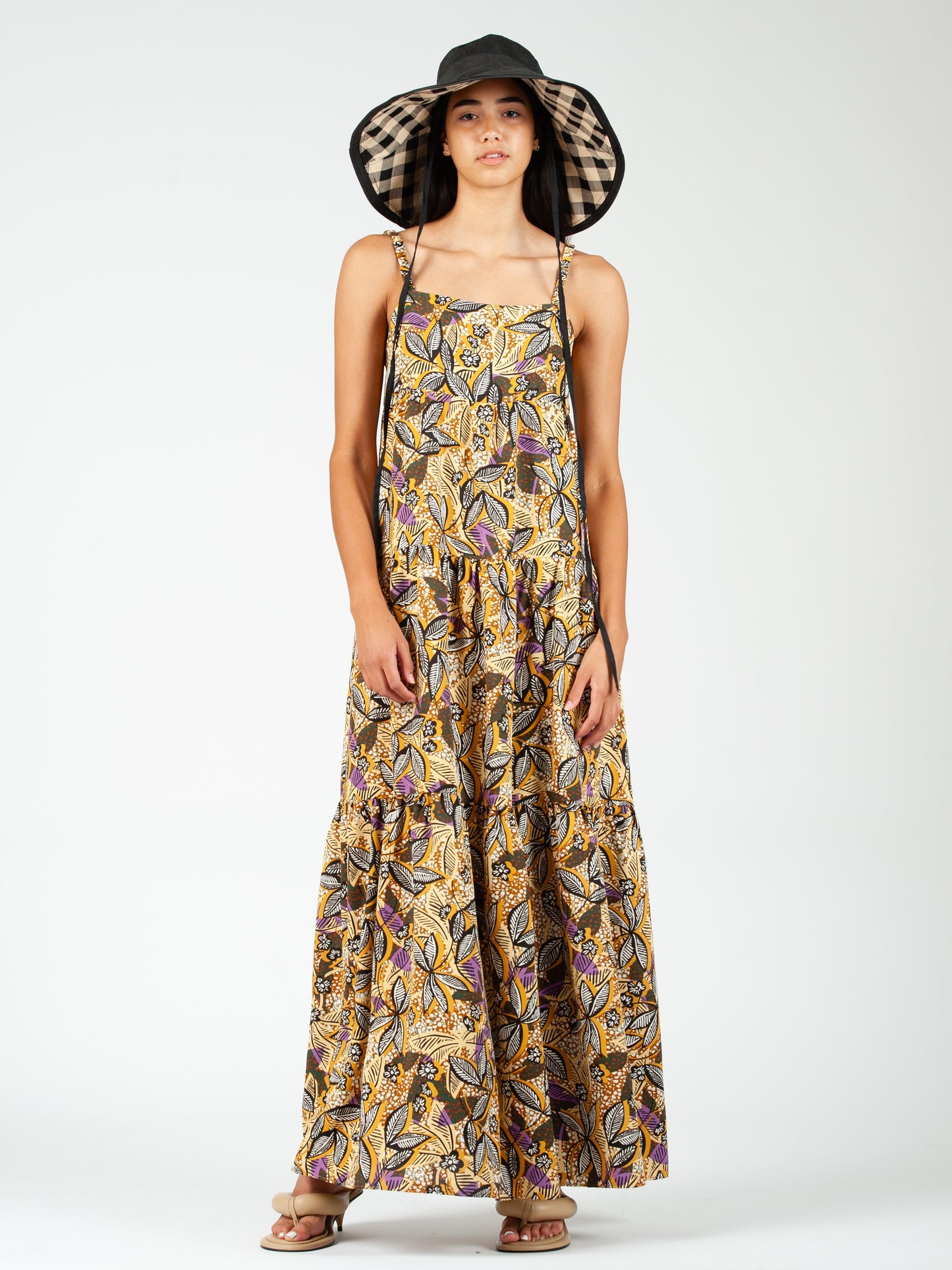 PRINTED MAXI DRESS