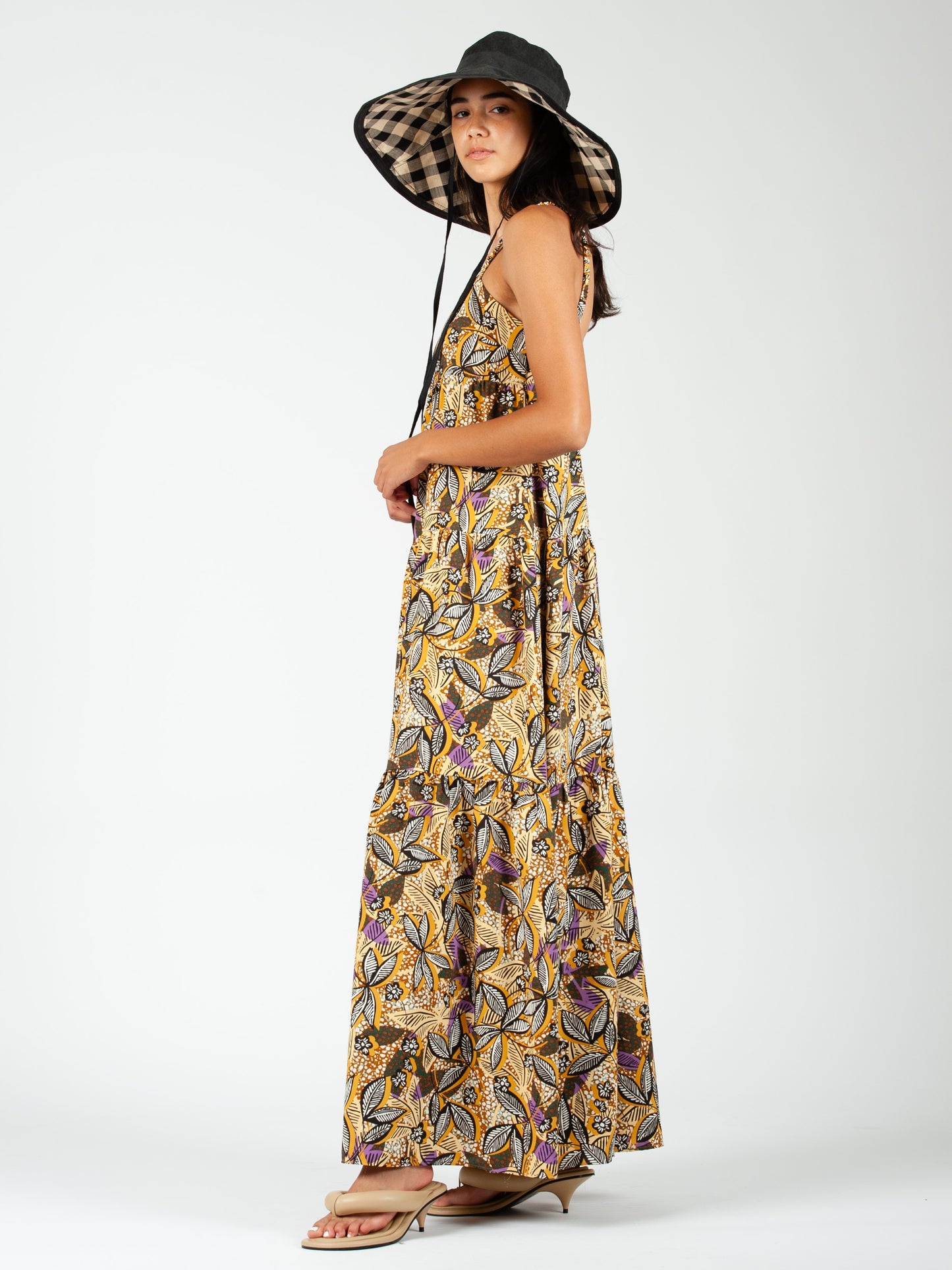 PRINTED MAXI DRESS