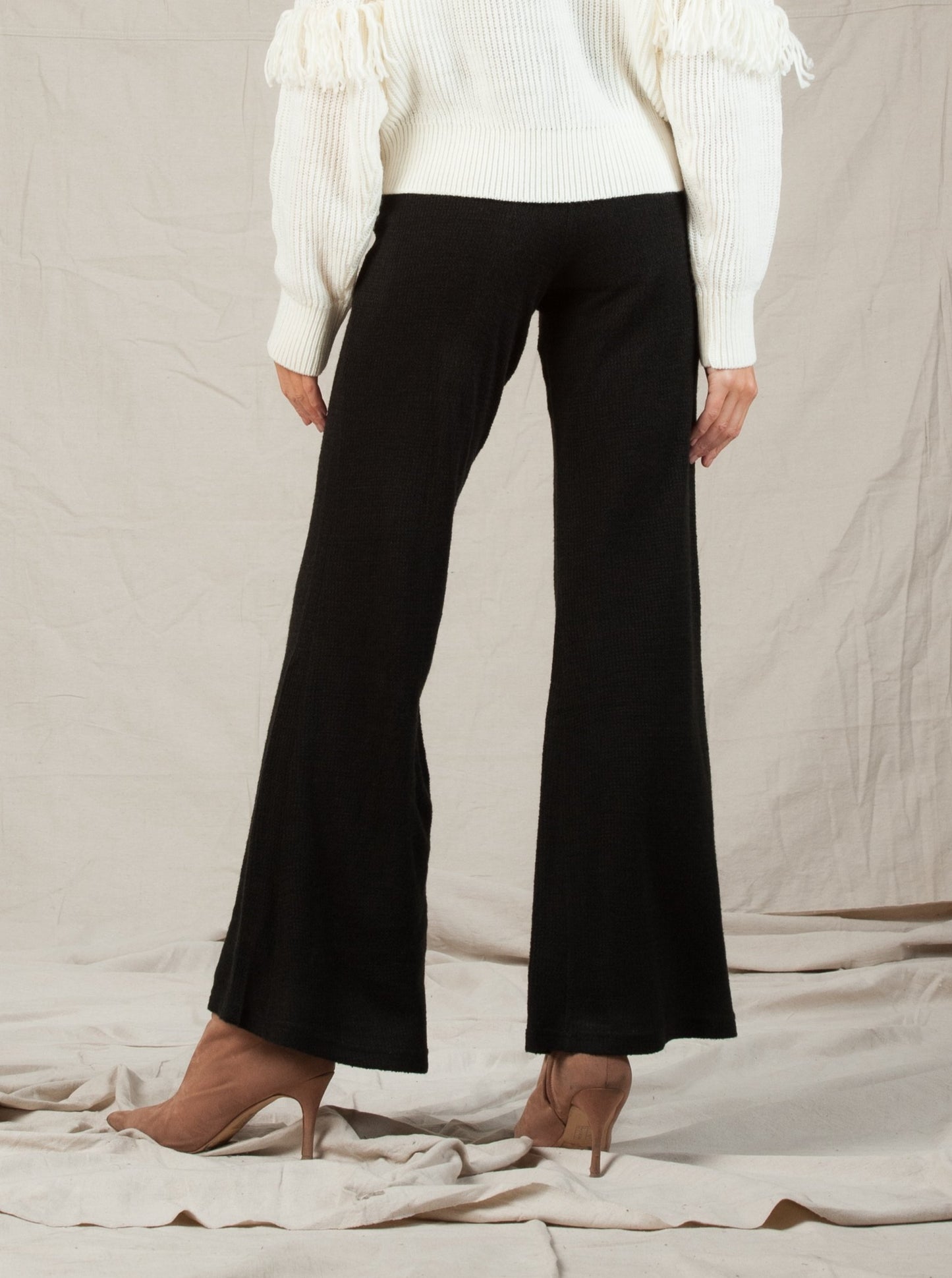 KAPUA KNIT PANTS-BLACK