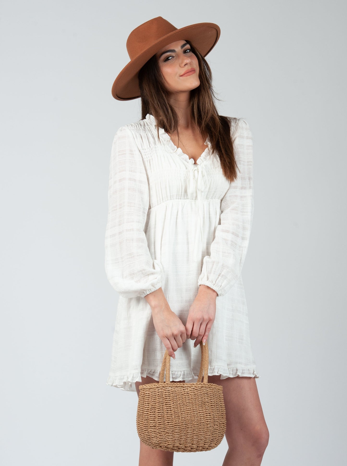 STRAW PURSE