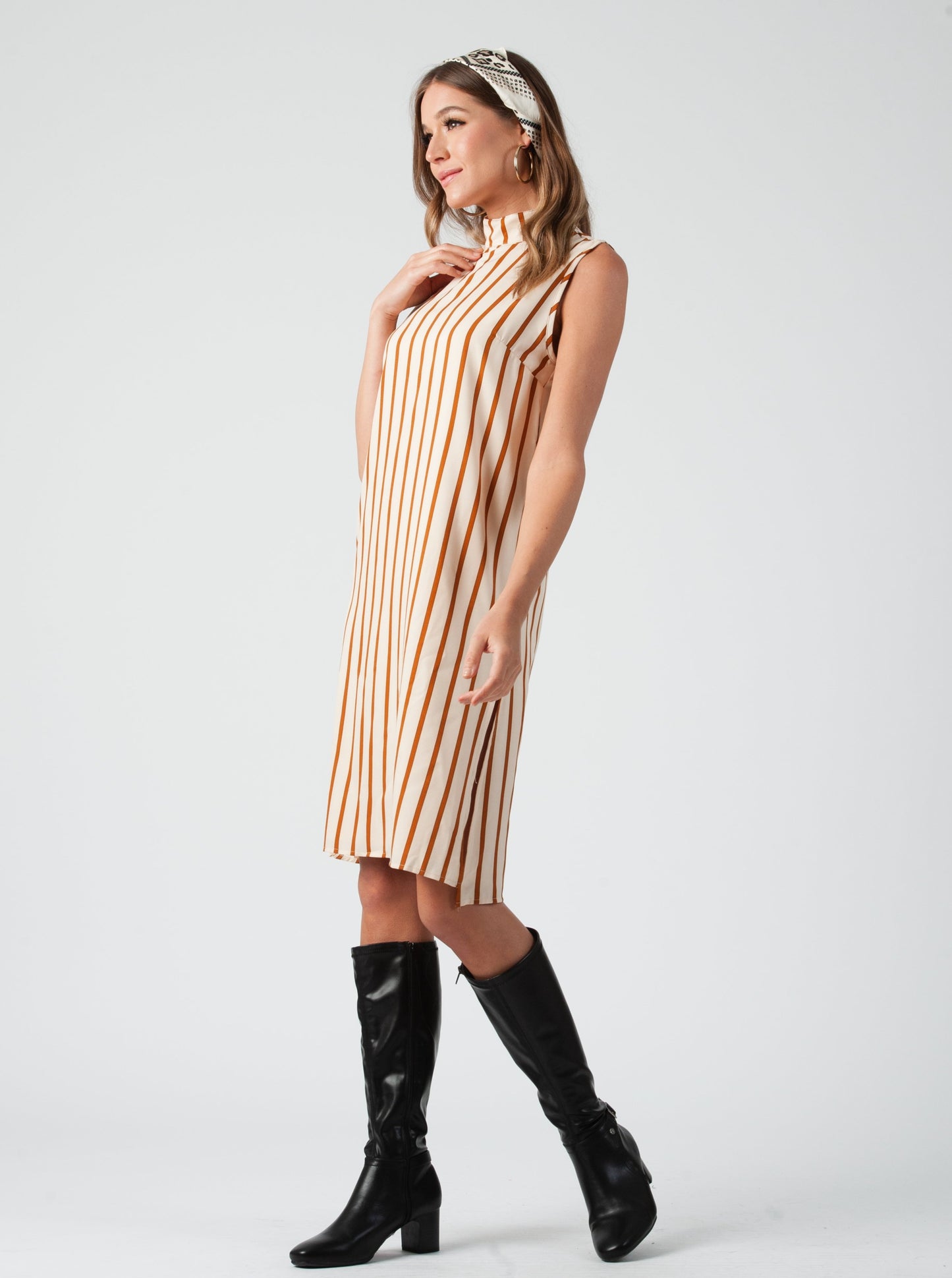 AYLIN TUNIC DRESS-AUTUMN ROAD