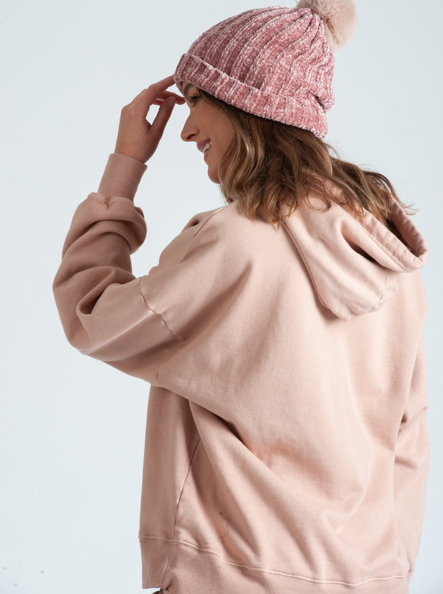 TALLY HOODIE-ROSE
