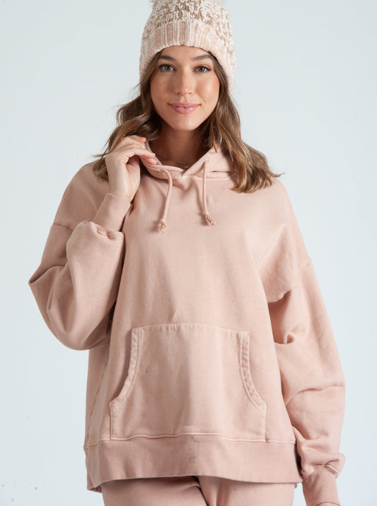 TALLY HOODIE-ROSE